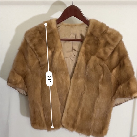 Women’s Vintage Mink Fur Stole - Picture 5 of 12